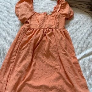 altar’d state dress, orange, size small